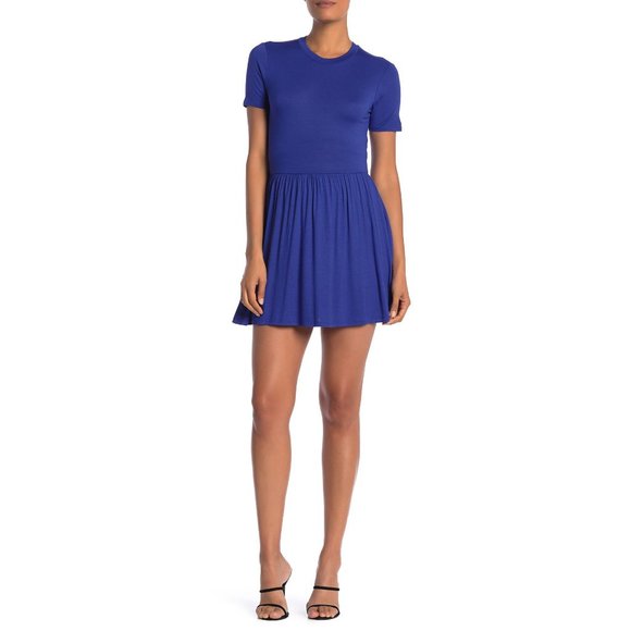 NWT Nordstrom Velvet Torch Short Sleeve Mini Dress - Picture 1 of 2